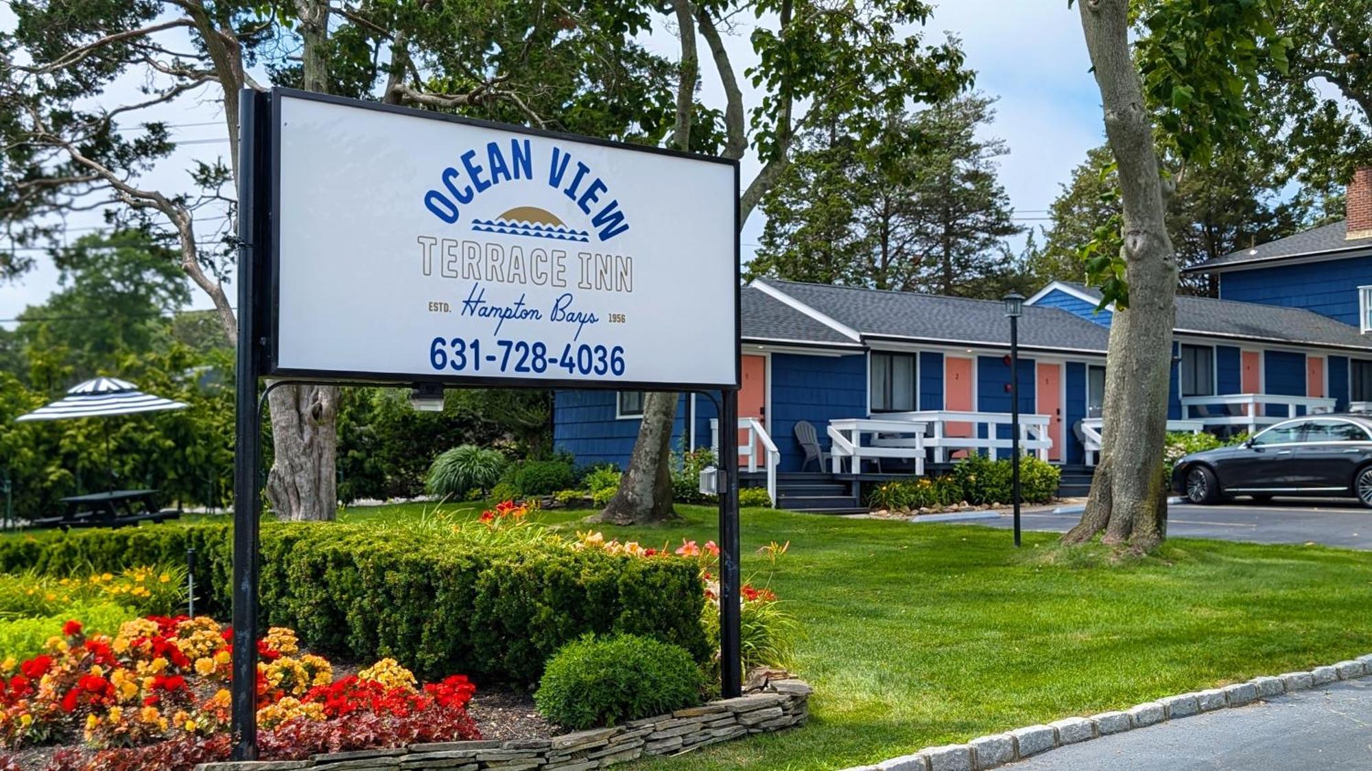 Motel Ocean View Terrace Hampton Bays Exterior foto