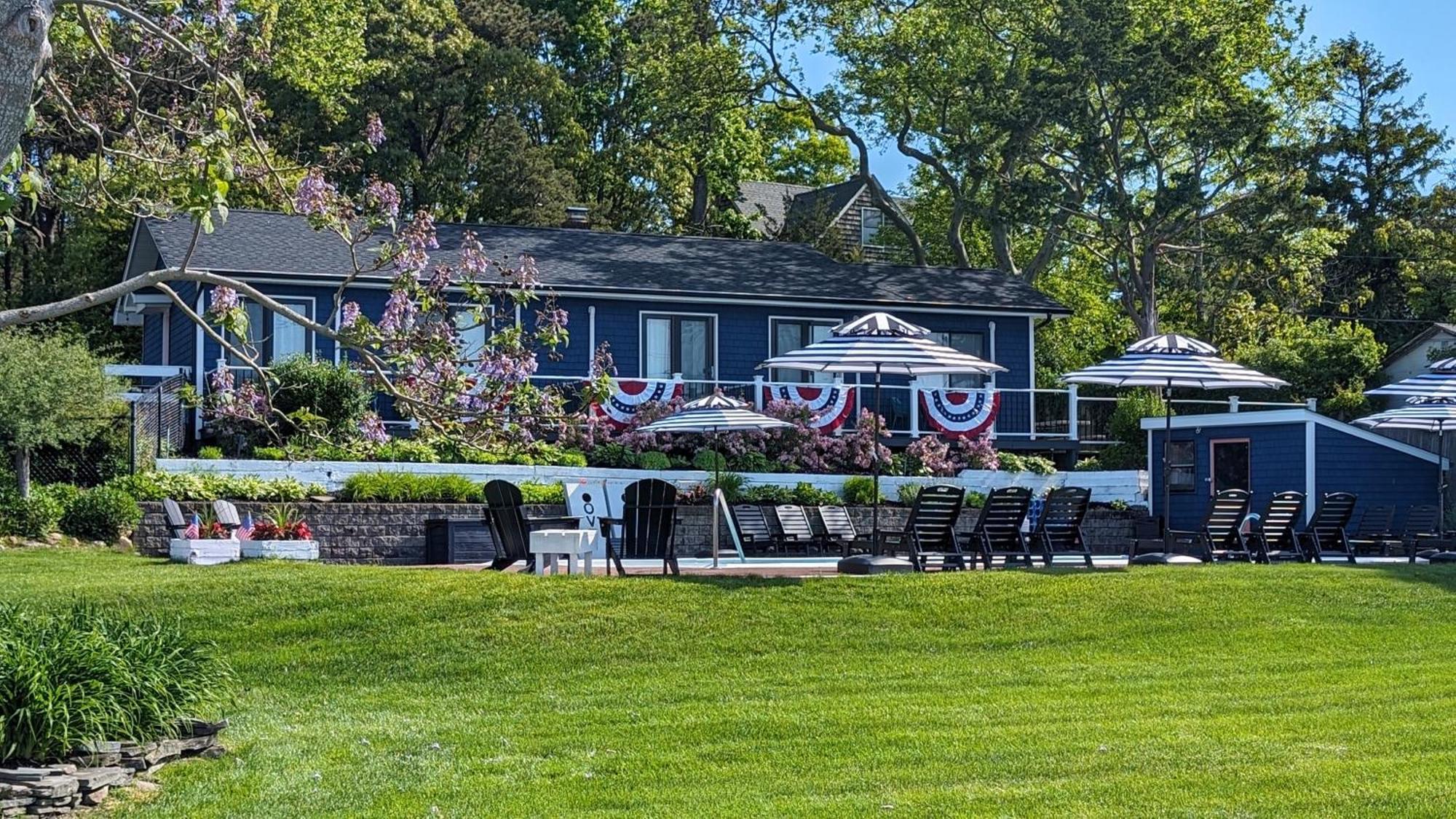 Motel Ocean View Terrace Hampton Bays Exterior foto
