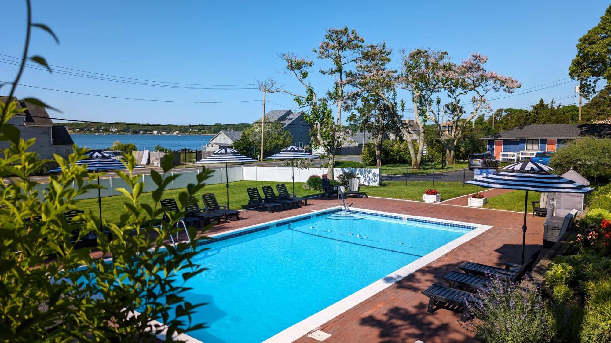 Motel Ocean View Terrace Hampton Bays Exterior foto