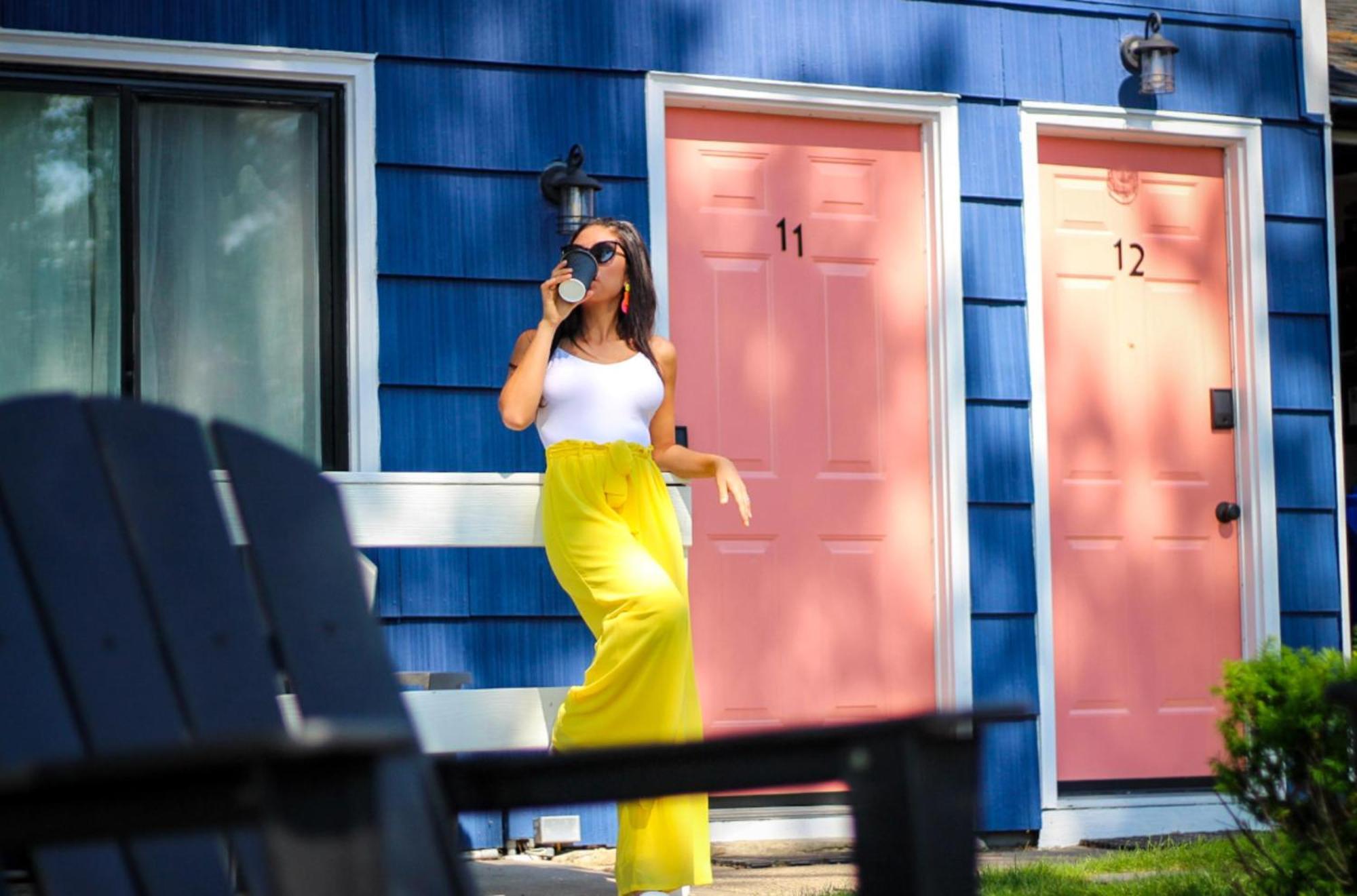 Motel Ocean View Terrace Hampton Bays Exterior foto